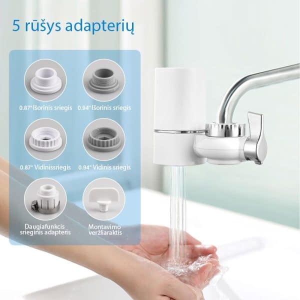 5 PAKOPŲ VIRTUVINIS VANDENS FILTRAS ANT ČIAUPO - Image 5