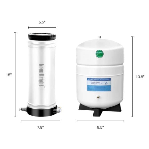 Atvirkštinio osmoso sistema KomiBright C25R su talpa 12 ltr. - Image 5