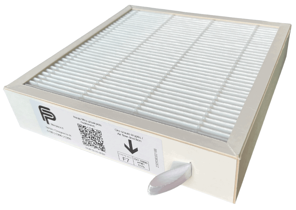 filters for recuperators filters recuperator filters filters komfovent filters filter replacement Oxygen filters Salda filters heat recovery unit