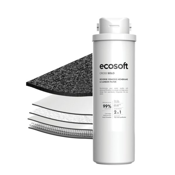 Ecosoft CROSS Solo atvirkštinio osmoso sistema - Image 6