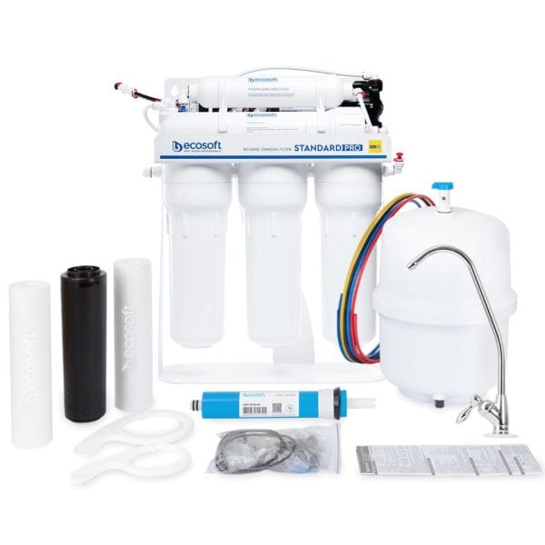 Ecosoft Standard PRO atvirkštinio osmoso filtras su mineralizacija ir siurbliu - Image 2