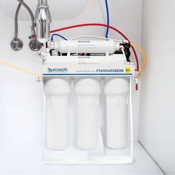 Ecosoft Standard PRO atvirkštinio osmoso filtras su mineralizacija ir siurbliu - Image 7
