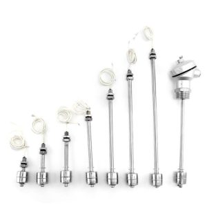 Elektromechaninis vandens lygio plūdinis jungiklis - I formos - plienas - 45 mm