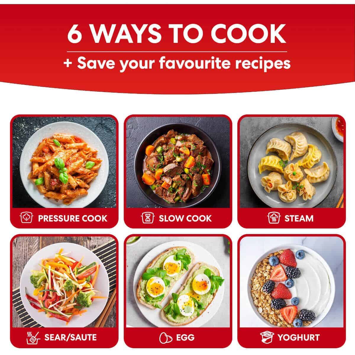 Instant Pot Rio XL 7,1 l daugiafunkcis puodas - Image 6