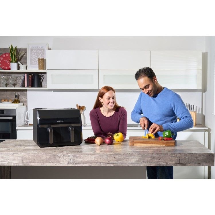 Instant Pot Vortex Dual 8L 8-in-1 oro gruzdintuvė su dviem stalčiais - Image 4