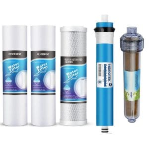 Kasečių rinkinys AQUARIUS MAXI - DEMI – RO SISTEMAI + 75 GPD membrana