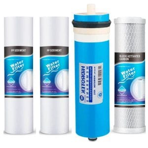 WaterLovers N03F cartridge set + 400 GPD membrane