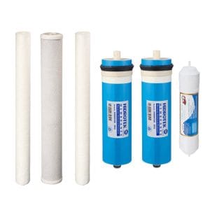 WaterLovers Pro cartridge set for 2 systems + 2x300 GPD membranes