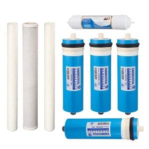 WaterLovers Pro cartridge set for 3 systems + 4x200 GPD membranes