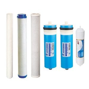 WaterLovers Pro cartridge set for 4 systems + 2x400 GPD membranes