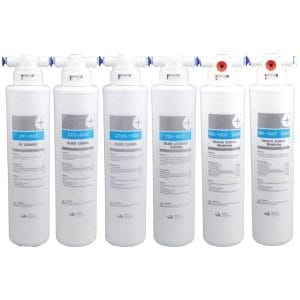 WaterLovers Snow Burg cartridge set + 2x250 GPD membranes