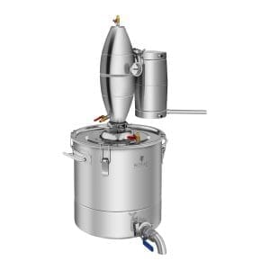 Metal water distiller 30L, 4-stage cooling