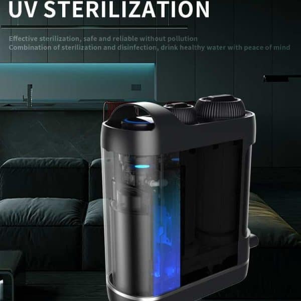 MODERNI ATVIRKŠTINIO OSMOSO SISTEMA SU VANDENILIO GENERATORIUMI IR UV LEMPA OSMOPLUS H2 - Image 8