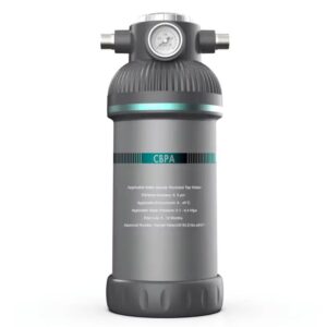 High-quality water filtration unit with advanced filtration technology for municipal tap water purification. Ideal for improving water quality and safety at home or in commercial settings.