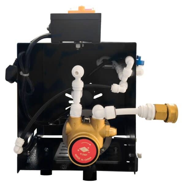 High-quality industrial water pump with integrated filtration system, suitable for various water treatment applications and designed for efficient filtration and pumping performance.